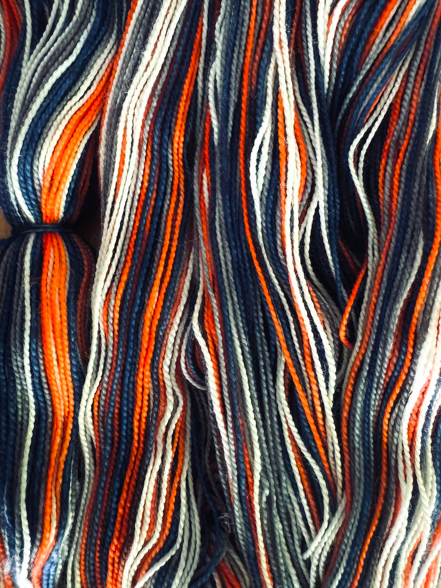 'Go Tigers!' Vesper Sock Yarn PREORDER