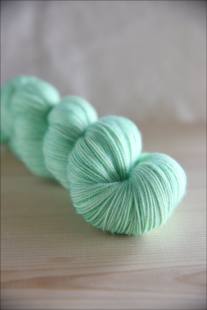 "Mint" Semi Solid Vesper Sock Yarn PREORDER