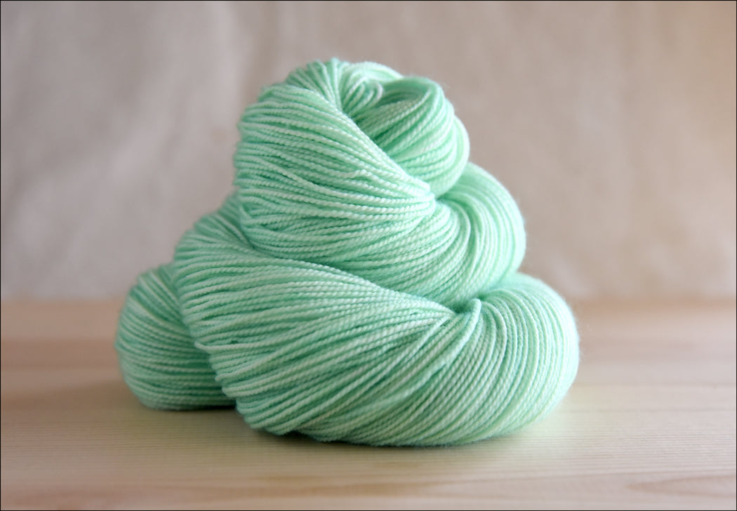 "Mint" Semi Solid Vesper Sock Yarn PREORDER