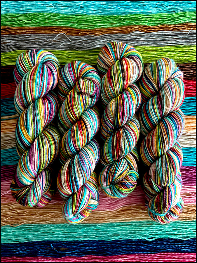 'Venti' Vesper Sock Yarn 20TH ANNIVERSARY COLORWAY!! PREORDER