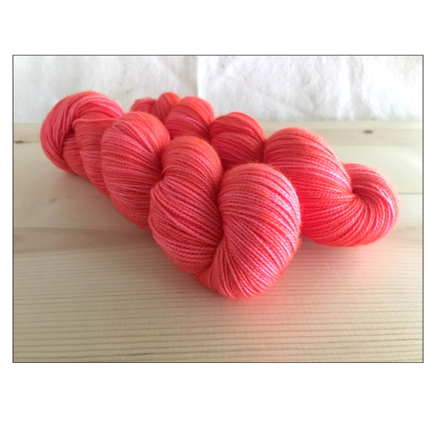 "Flamingo" Semi Solid Vesper Sock Yarn PREORDER
