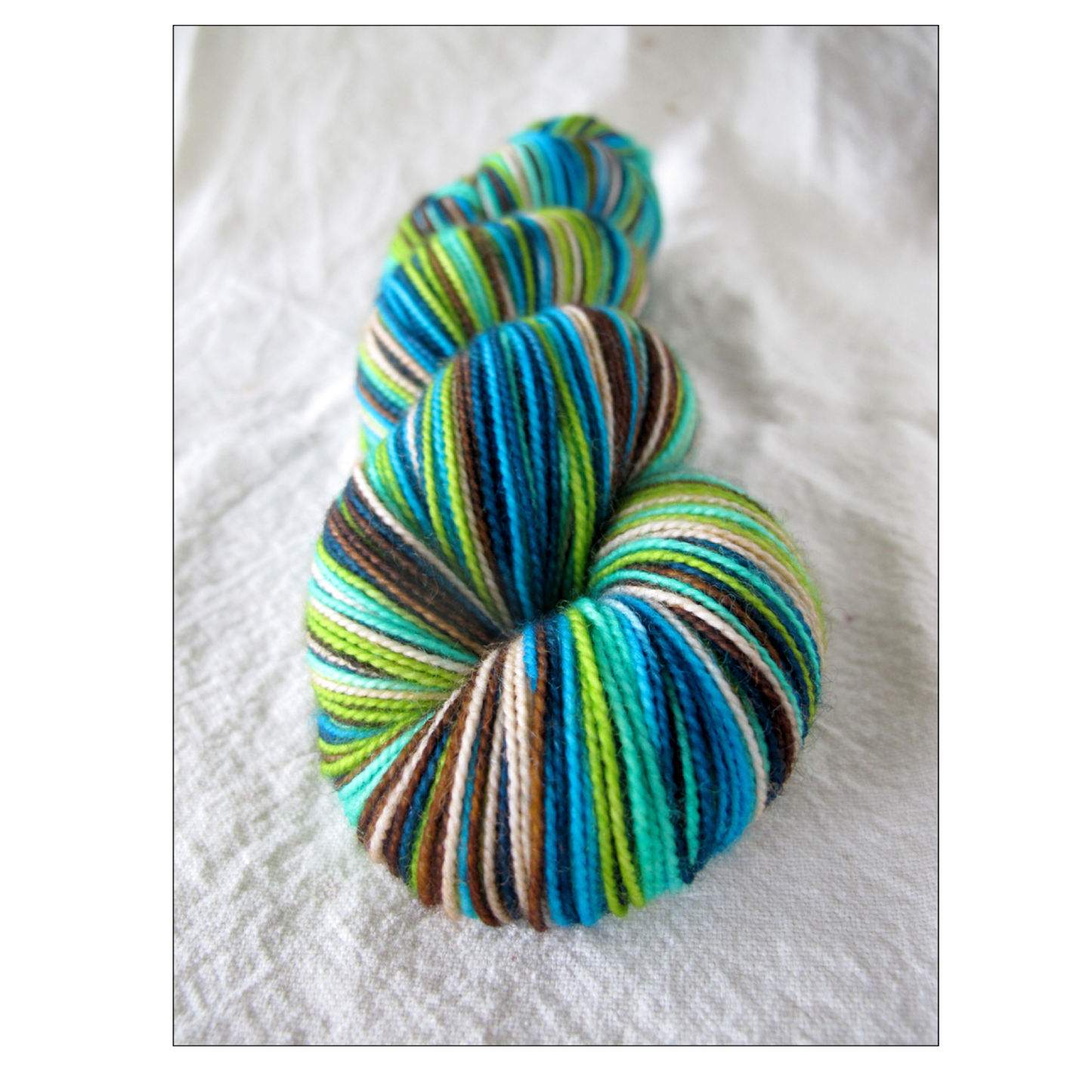 'Earth and Sea' Vesper Sock Yarn PREORDER