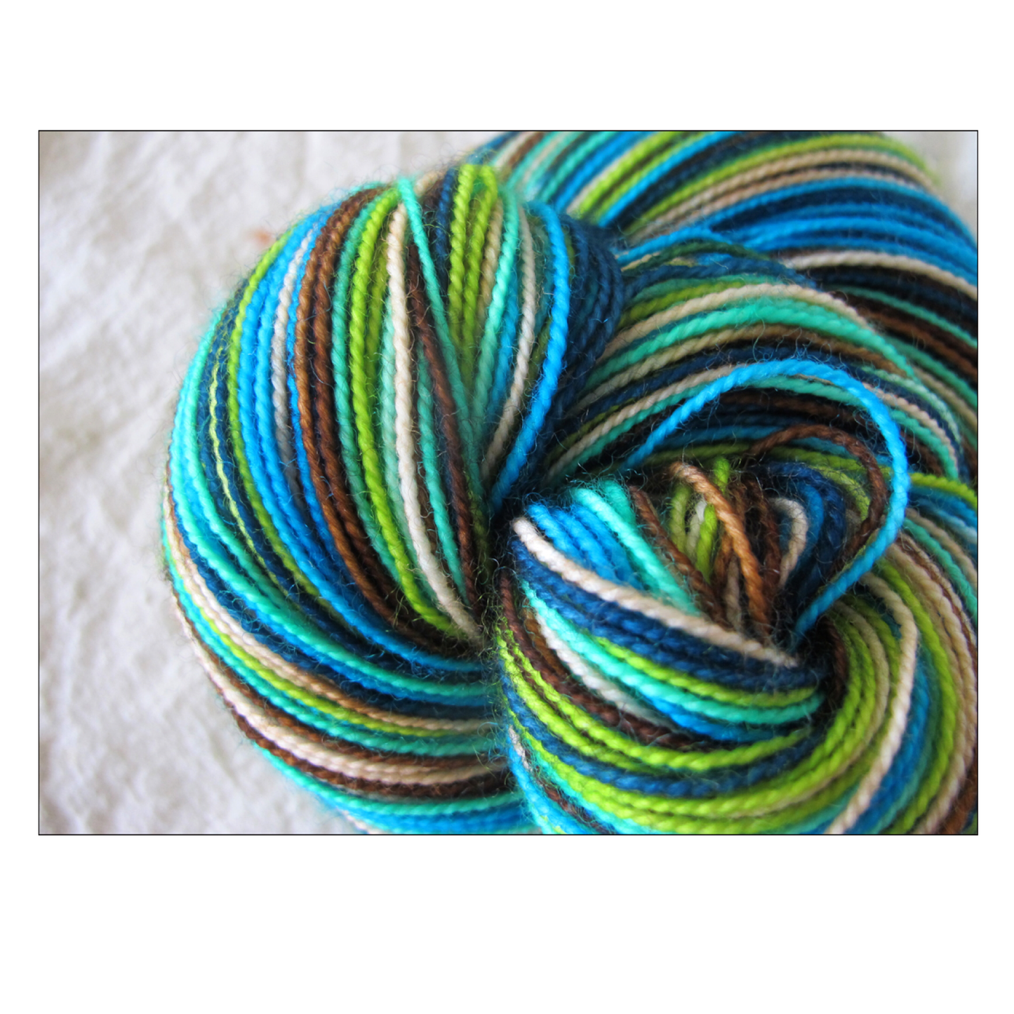 'Earth and Sea' Vesper Sock Yarn PREORDER