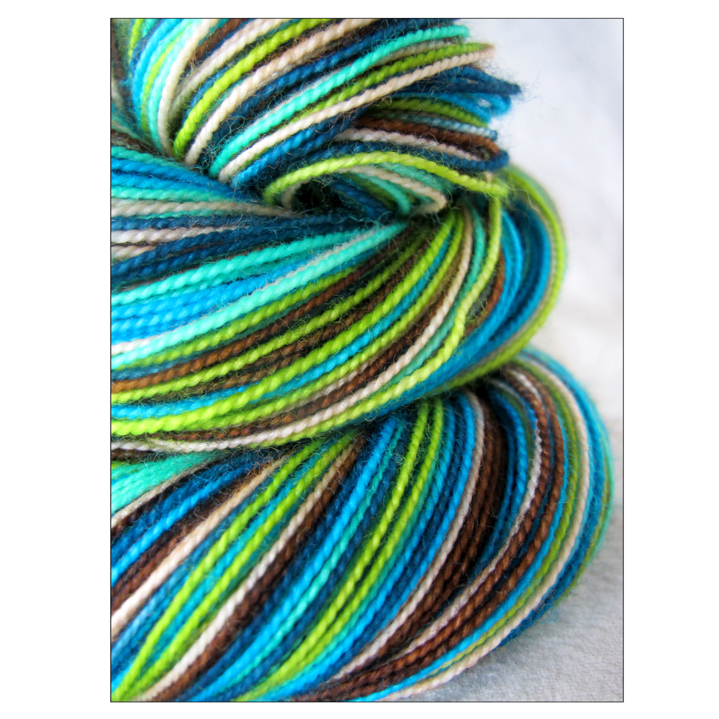 'Earth and Sea' Vesper Sock Yarn PREORDER