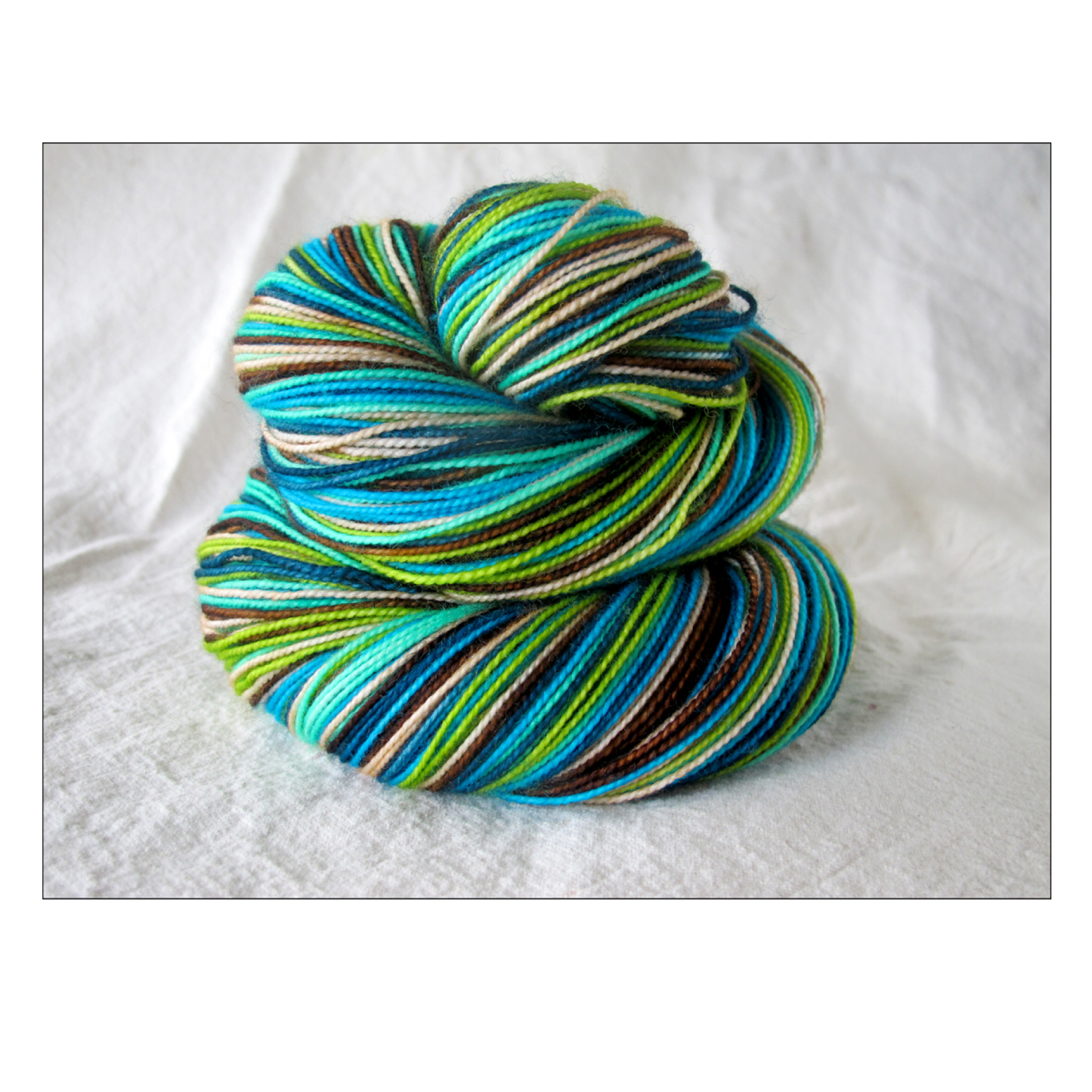'Earth and Sea' Vesper Sock Yarn PREORDER