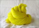 "Pure Yellow" Semi-Solid Vesper Sock Yarn DYED TO ORDER