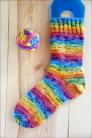 .'Misty Mountain Rainbow' Vesper Sock Yarn DYED TO ORDER
