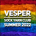 Vesper Sock Yarn Club Spring July-August-September 2022