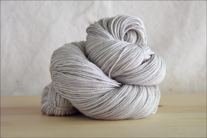 "Ash" Semi Solid Vesper Sock Yarn