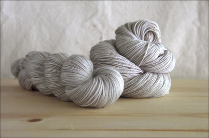 "Ash" Semi Solid Vesper Sock Yarn