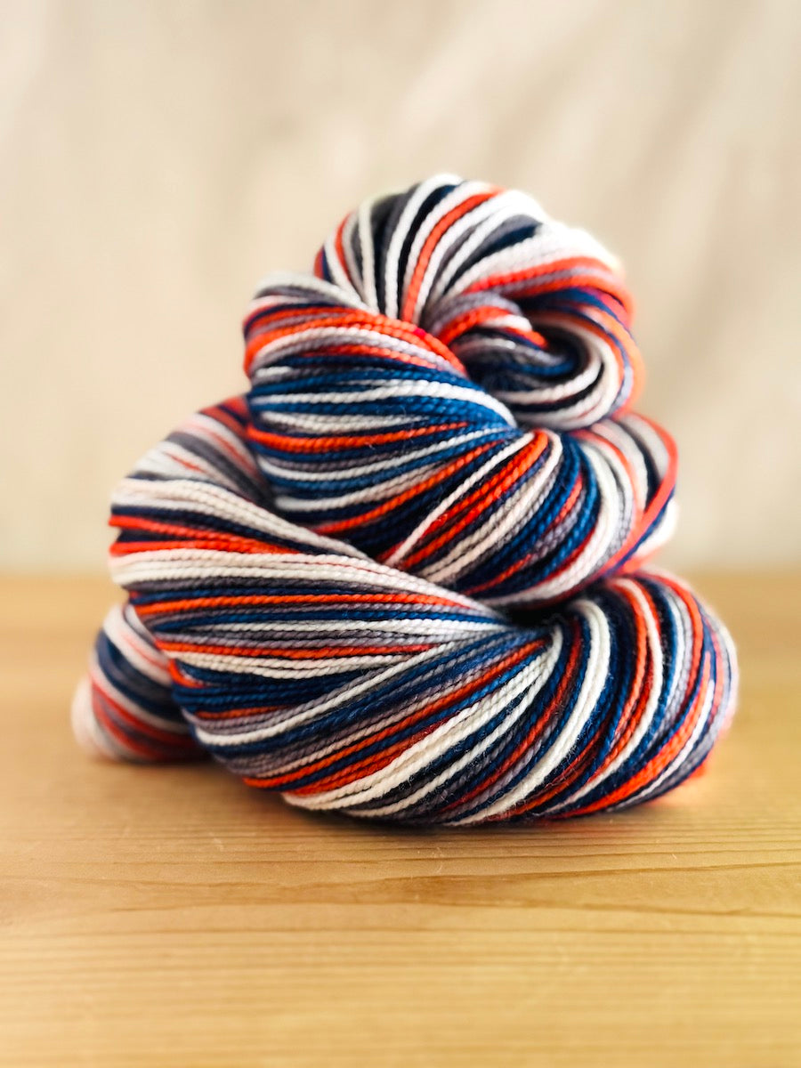 'Go Tigers!' Vesper Sock Yarn PREORDER