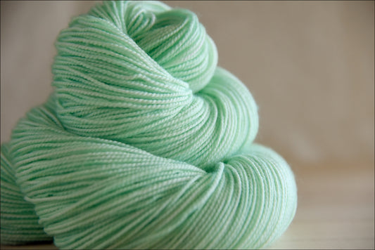 "Mint" Semi Solid Vesper Sock Yarn PREORDER
