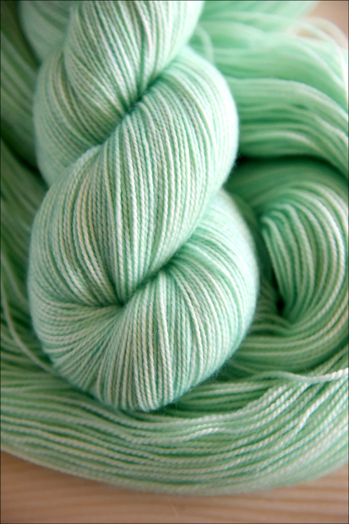 "Mint" Semi Solid Vesper Sock Yarn PREORDER