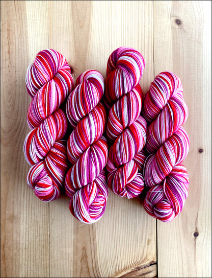 'Queen of Hearts" Vesper Sock Yarn PREORDER