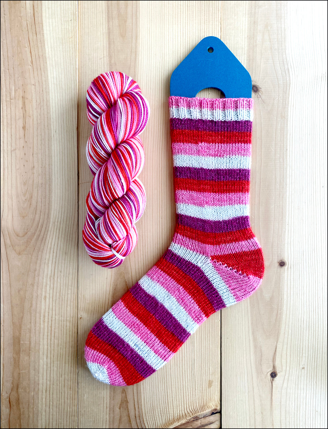 'Queen of Hearts" Vesper Sock Yarn PREORDER