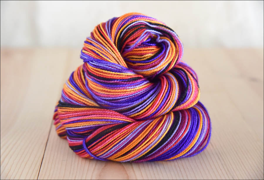 "Technicolor Lavaflow" Vesper Sock Yarn