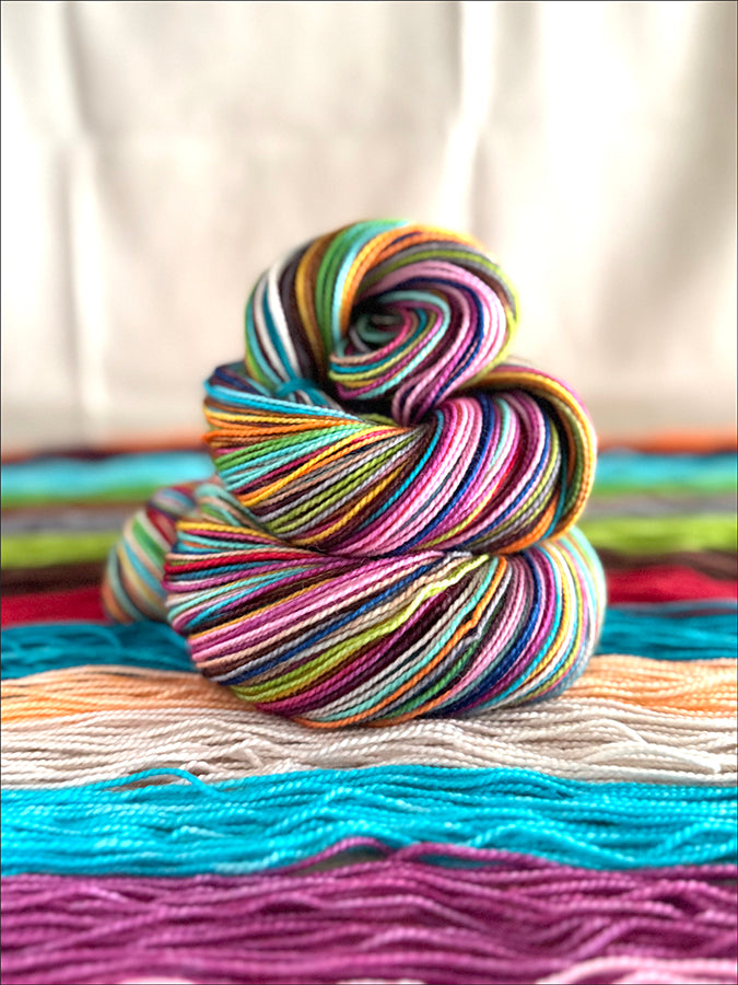'Venti' Vesper Sock Yarn 20TH ANNIVERSARY COLORWAY!!  PREORDER