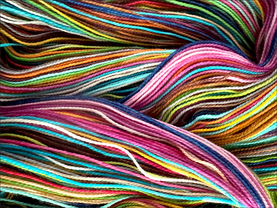 'Venti' Vesper Sock Yarn 20TH ANNIVERSARY COLORWAY!!  PREORDER