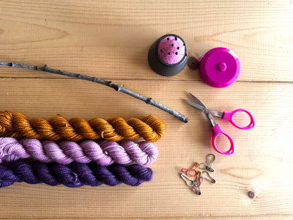 Gnome MKAL 20- Beary Cozy Gnome! Classic Sock Mini Skein Sets