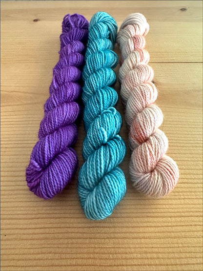 Gnome MKAL 18- Gnumpkin and Gnettle! Classic Sock Mini Skein Sets