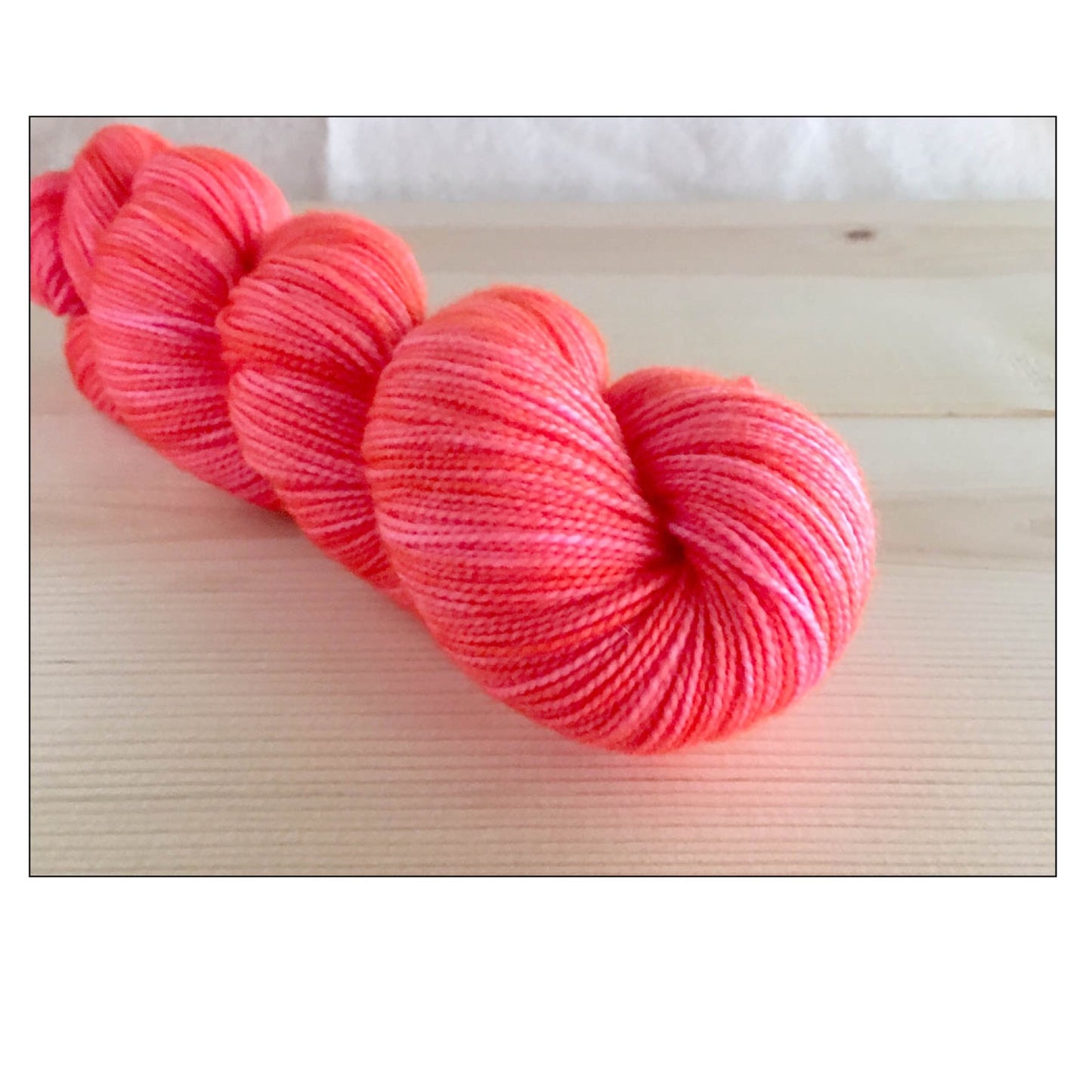 "Flamingo" Semi Solid Vesper Sock Yarn PREORDER