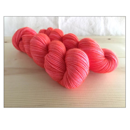 "Flamingo" Semi Solid Vesper Sock Yarn PREORDER