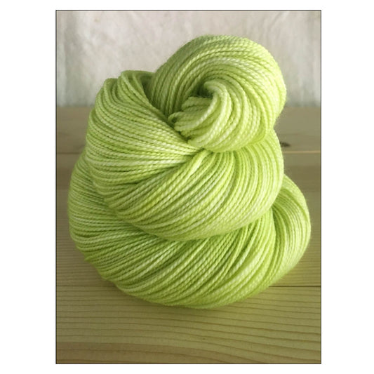"Lemongrass" Semi Solid Vesper Sock Yarn PREORDER