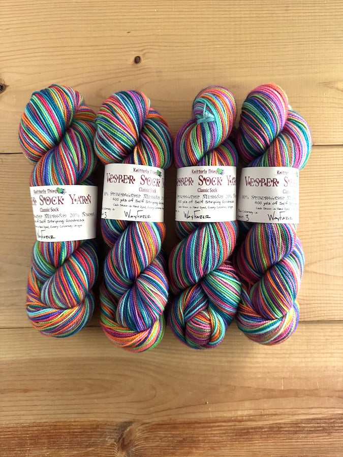 "Wayfarer" Vesper Sock Yarn PREORDER